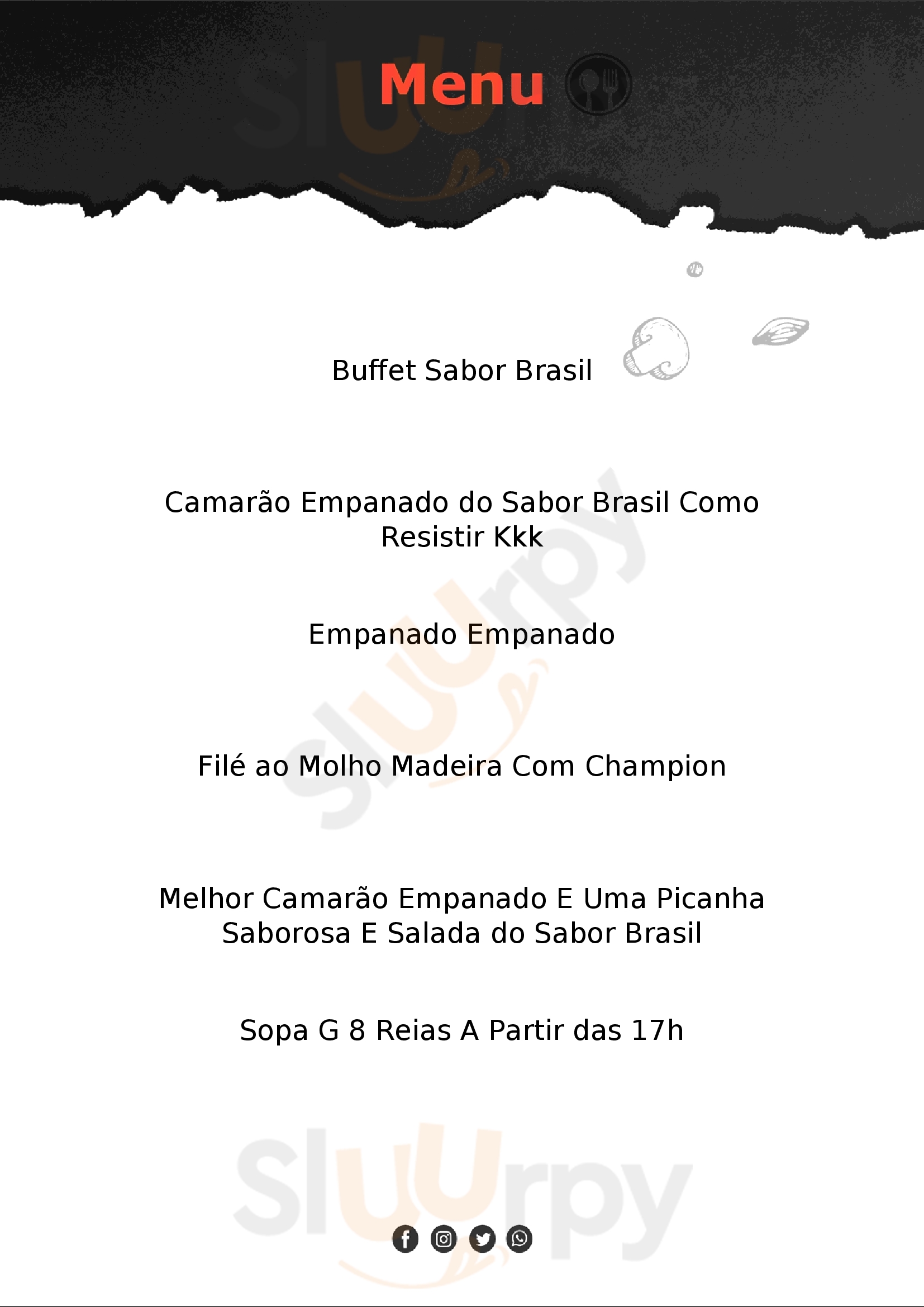 Sabor Brasil Natal Menu - 1