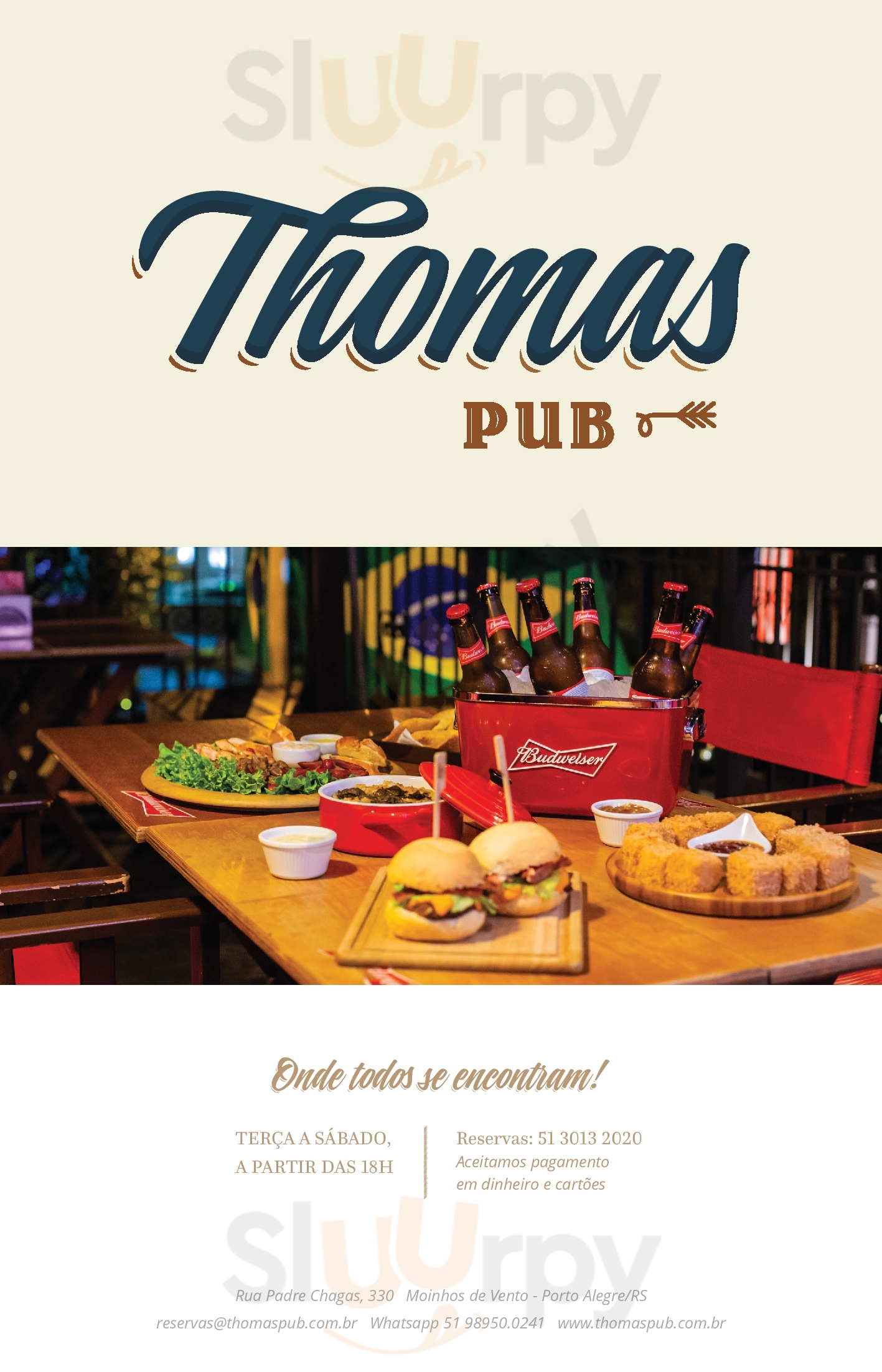 Thomas Pub Porto Alegre Menu - 1