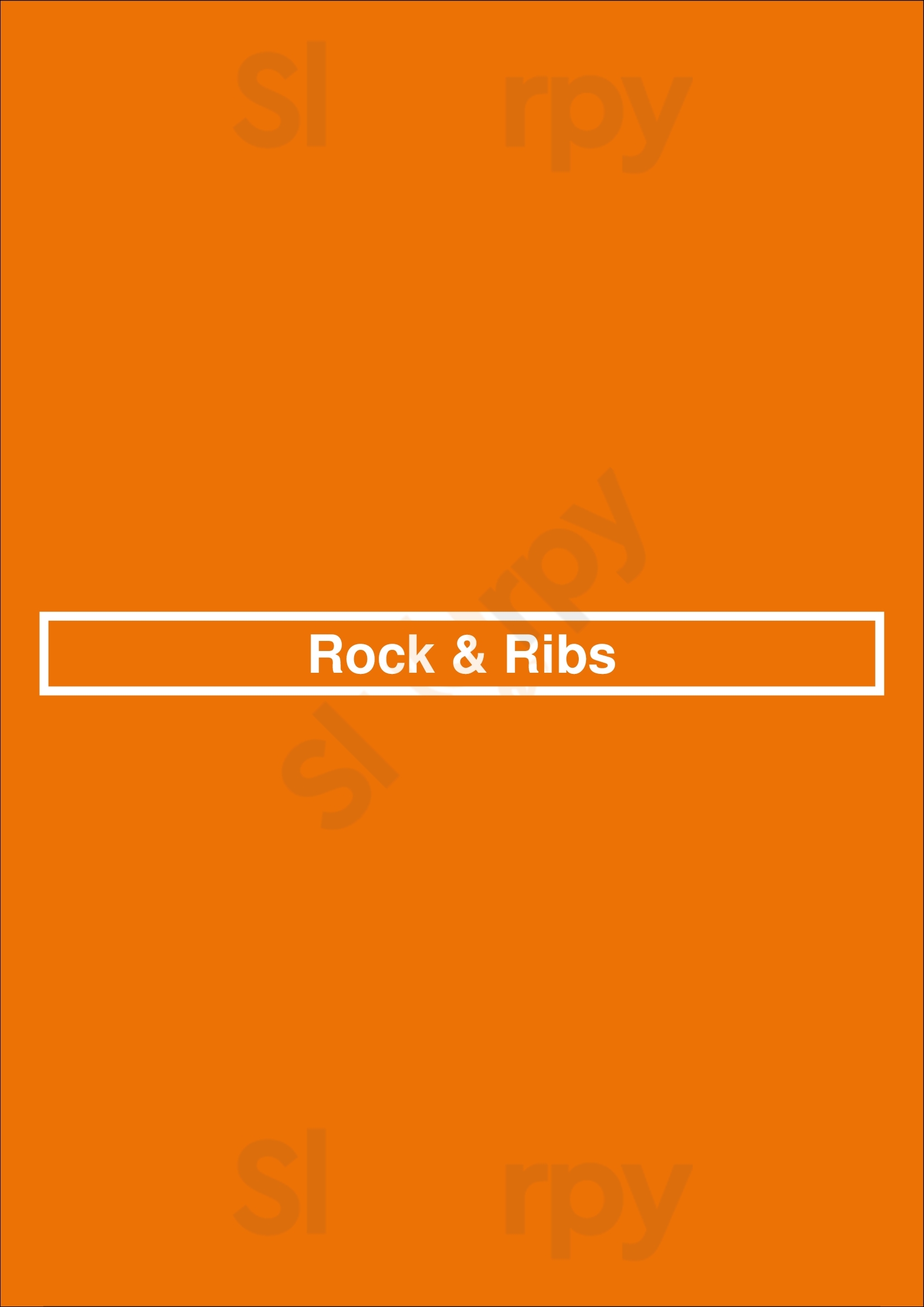 Rock & Ribs Santo André Menu - 1