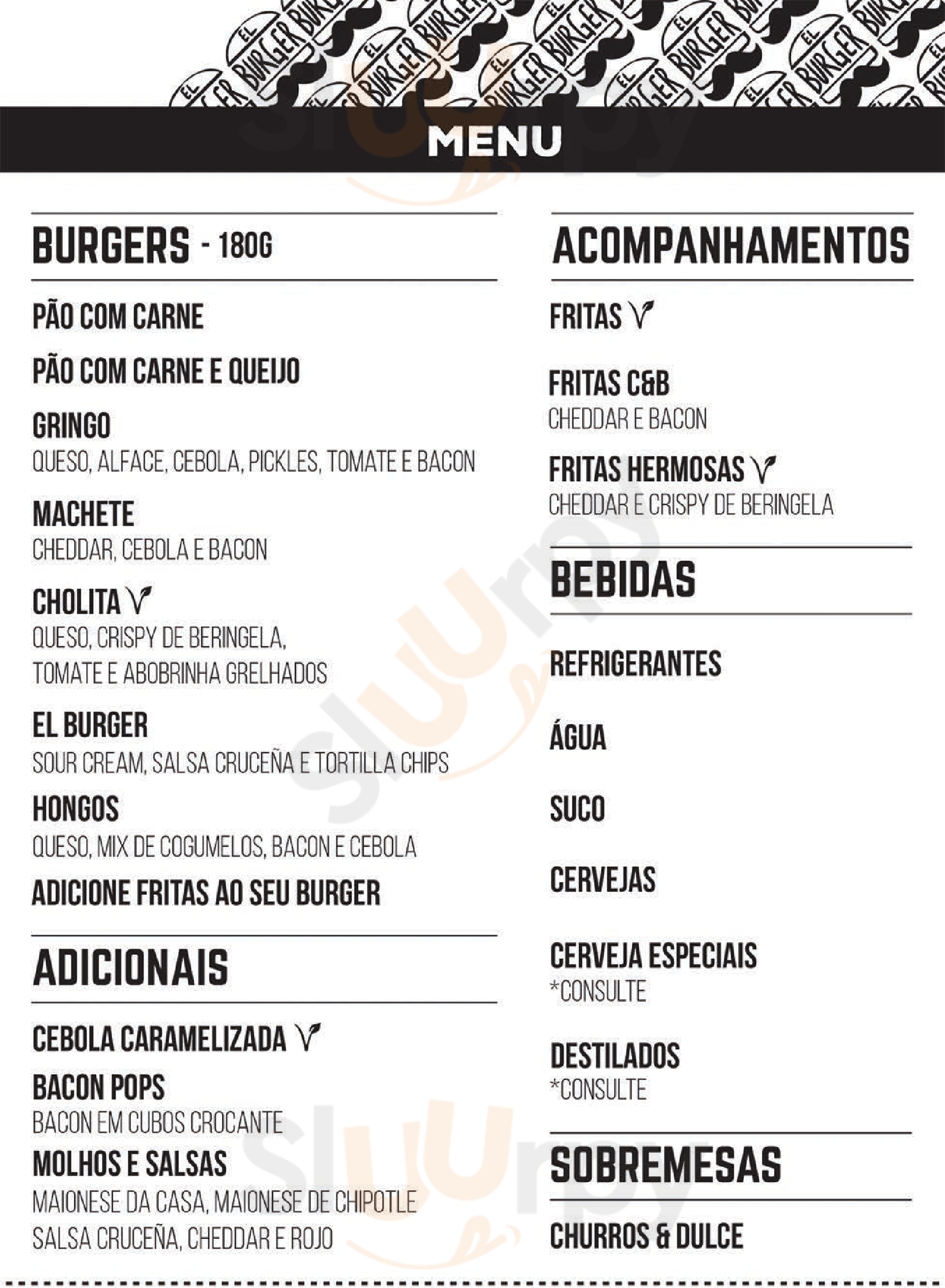 El Burger São Bernardo do Campo Menu - 1