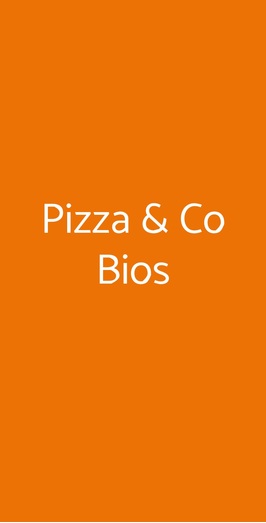 Pizza & Co Bios, Gallico