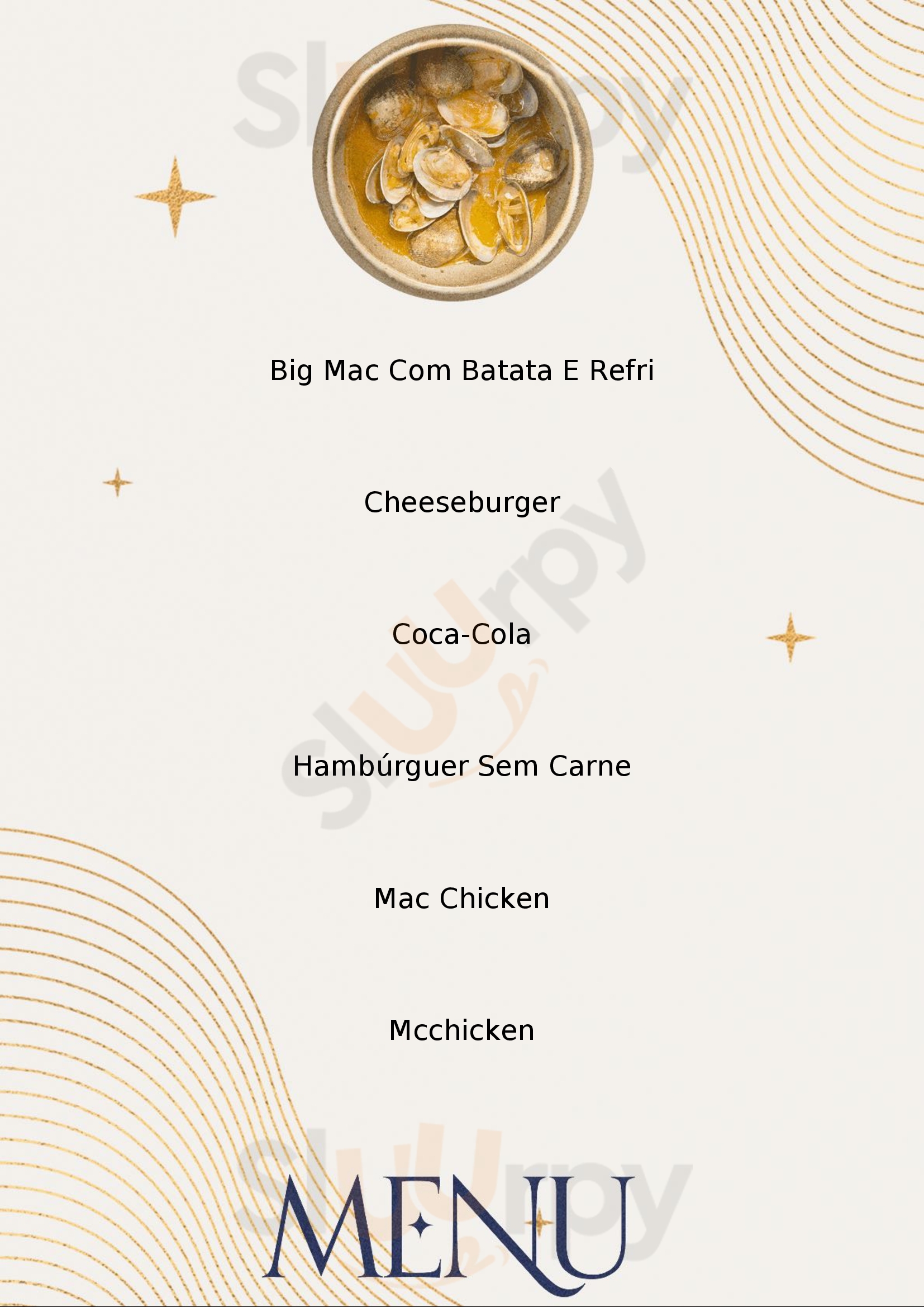 Mcdonald's Fortaleza Menu - 1