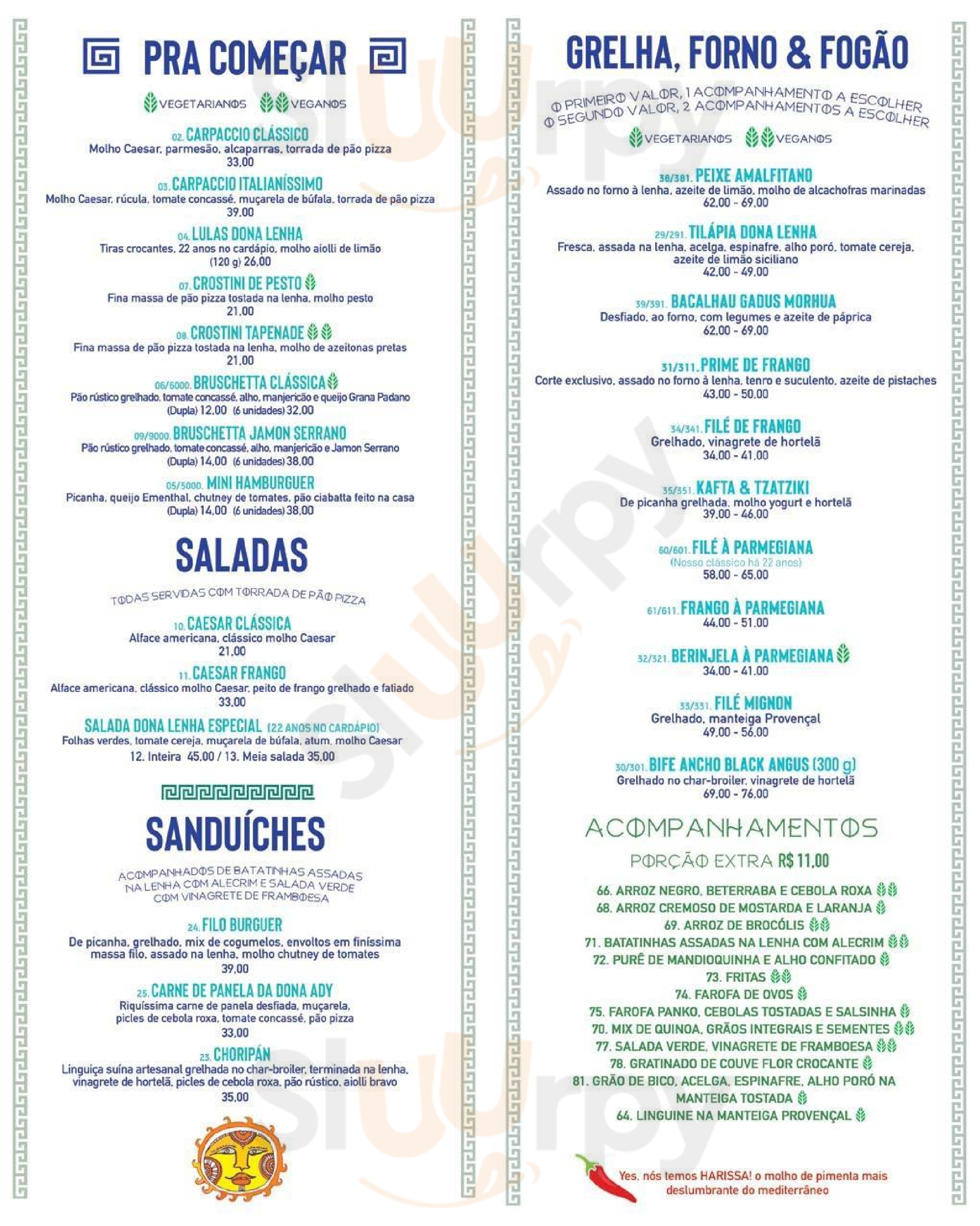 Dona Lenha Brasília Menu - 1