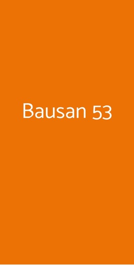 Bausan 53, Napoli