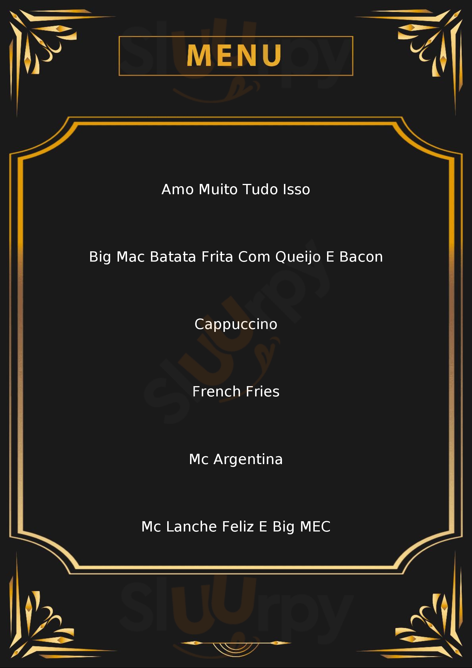 Mcdonald's Ribeirão Preto Menu - 1