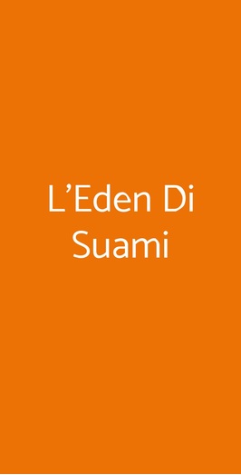 L'eden Di Suami, Pagani