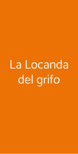 La Locanda Del Grifo, Napoli