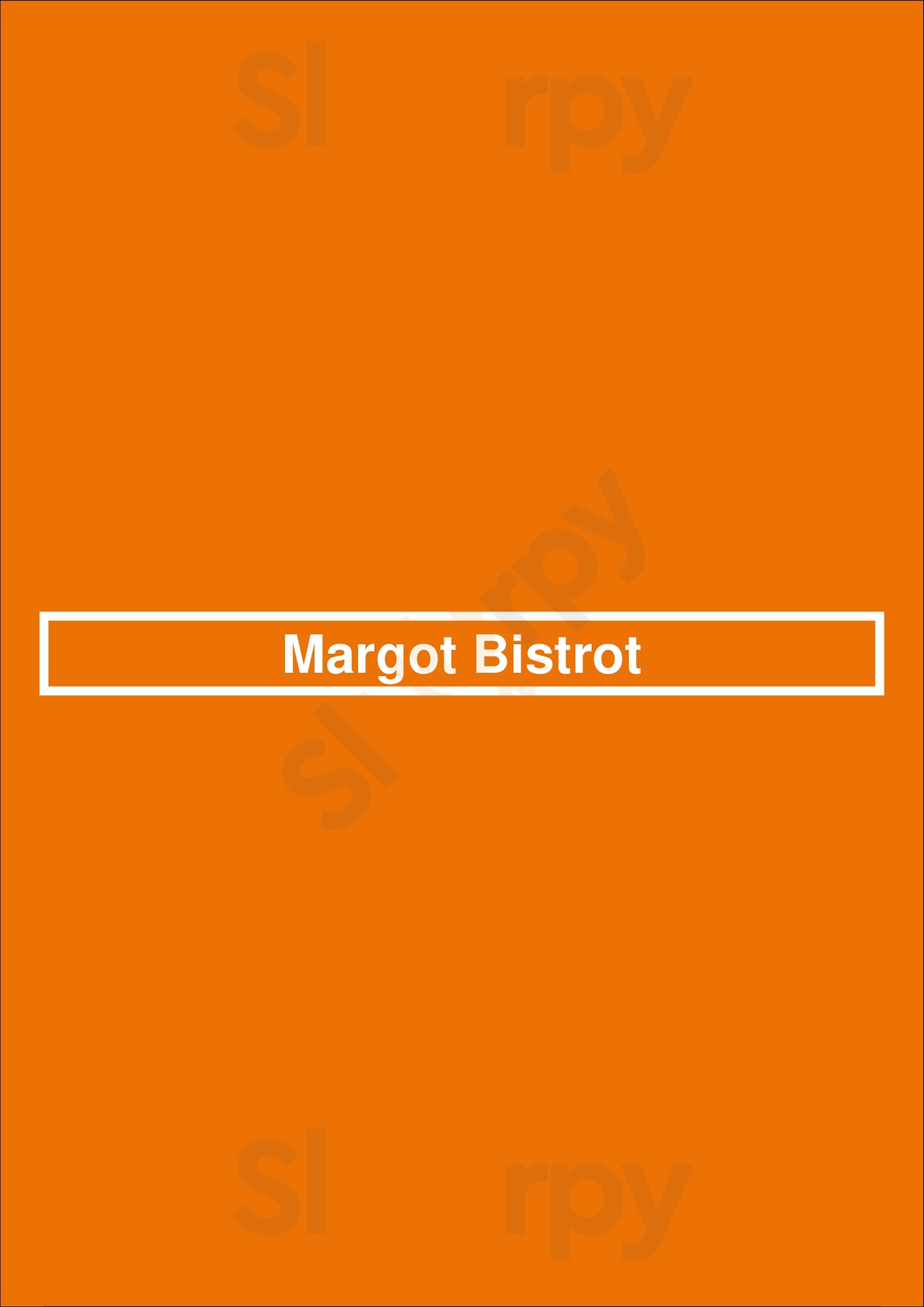 Margot Bistrot São Paulo Menu - 1