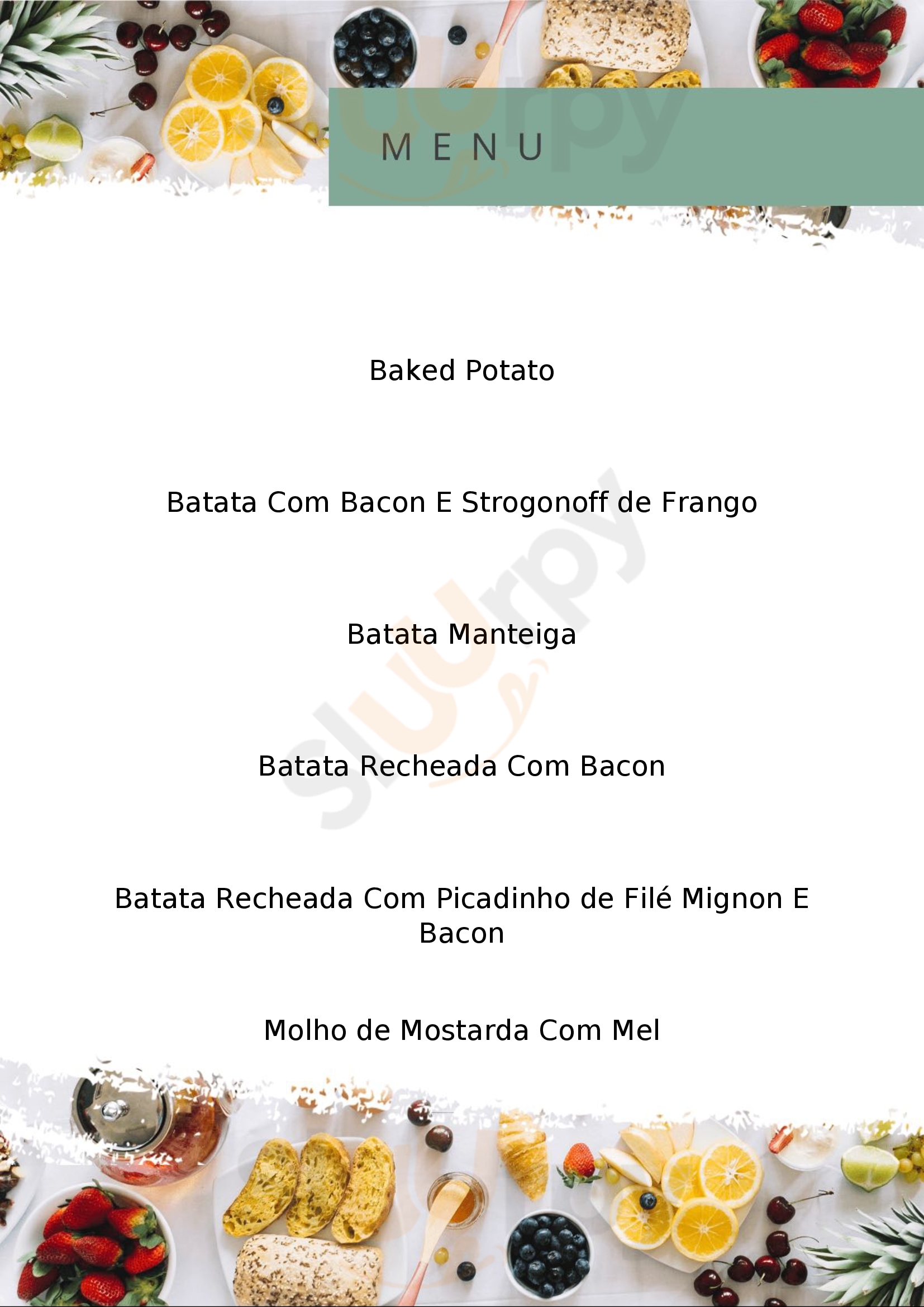 Baked Potato Guarulhos Menu - 1