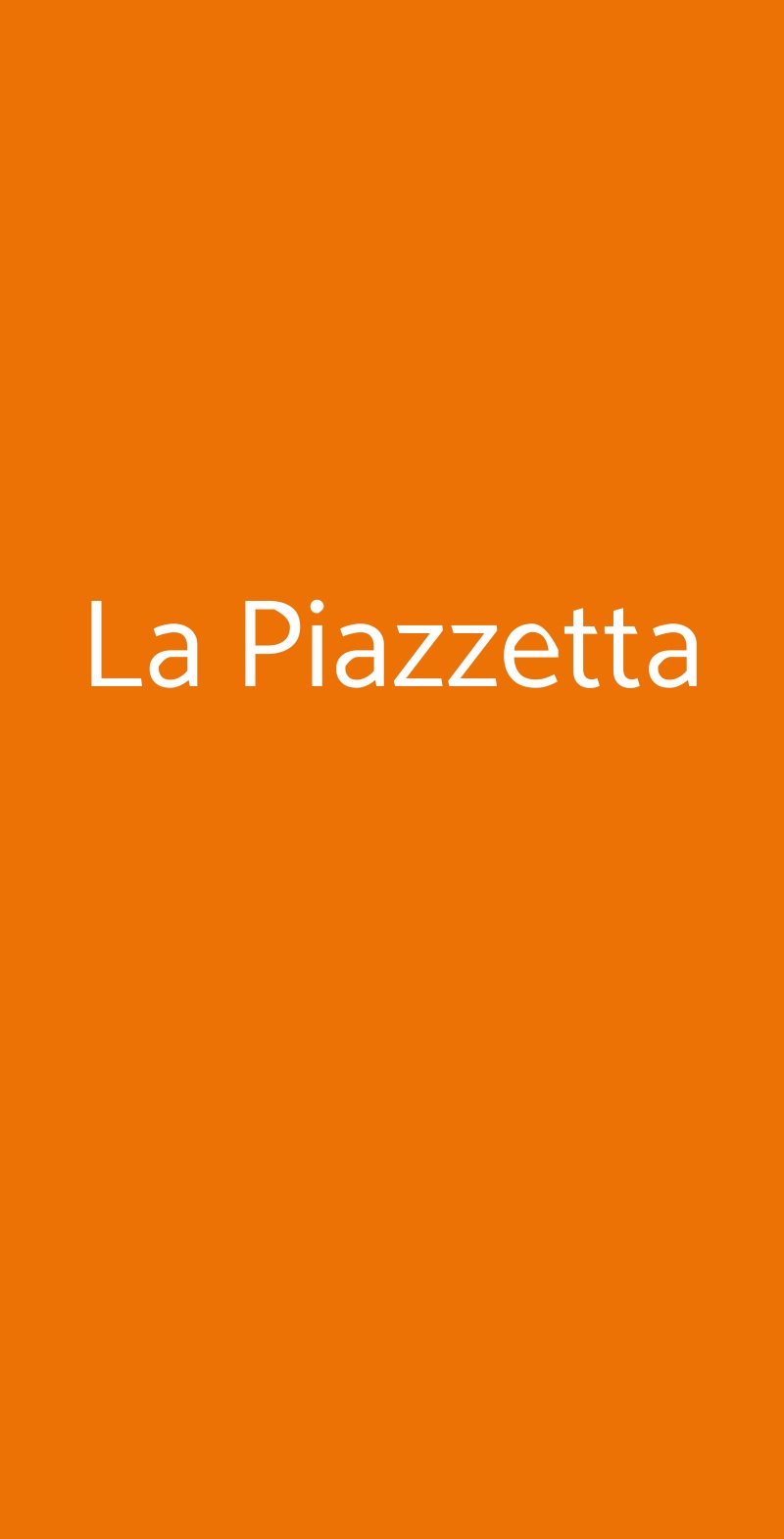 La Piazzetta Napoli Menu - 1