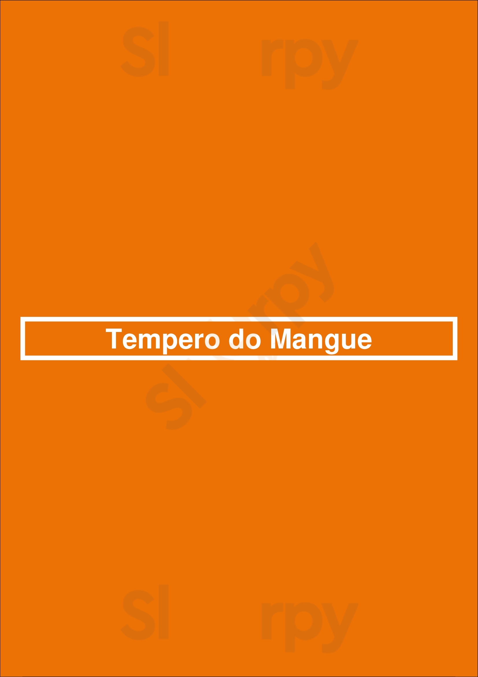 Tempero Do Mangue Fortaleza Menu - 1