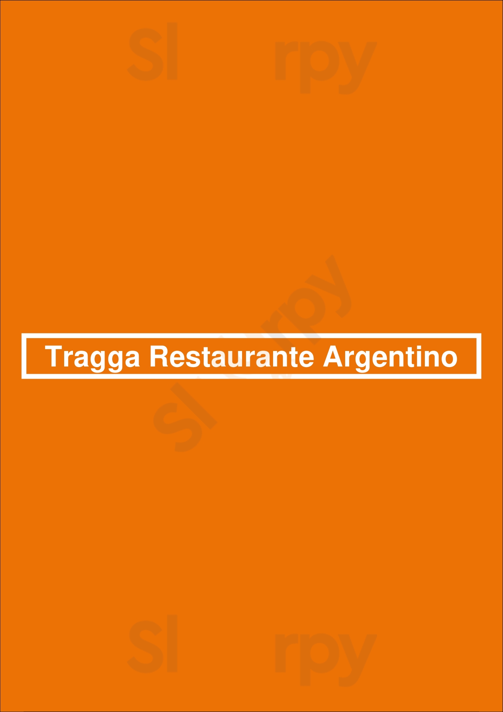 Tragga Humaitá Rio de Janeiro Menu - 1