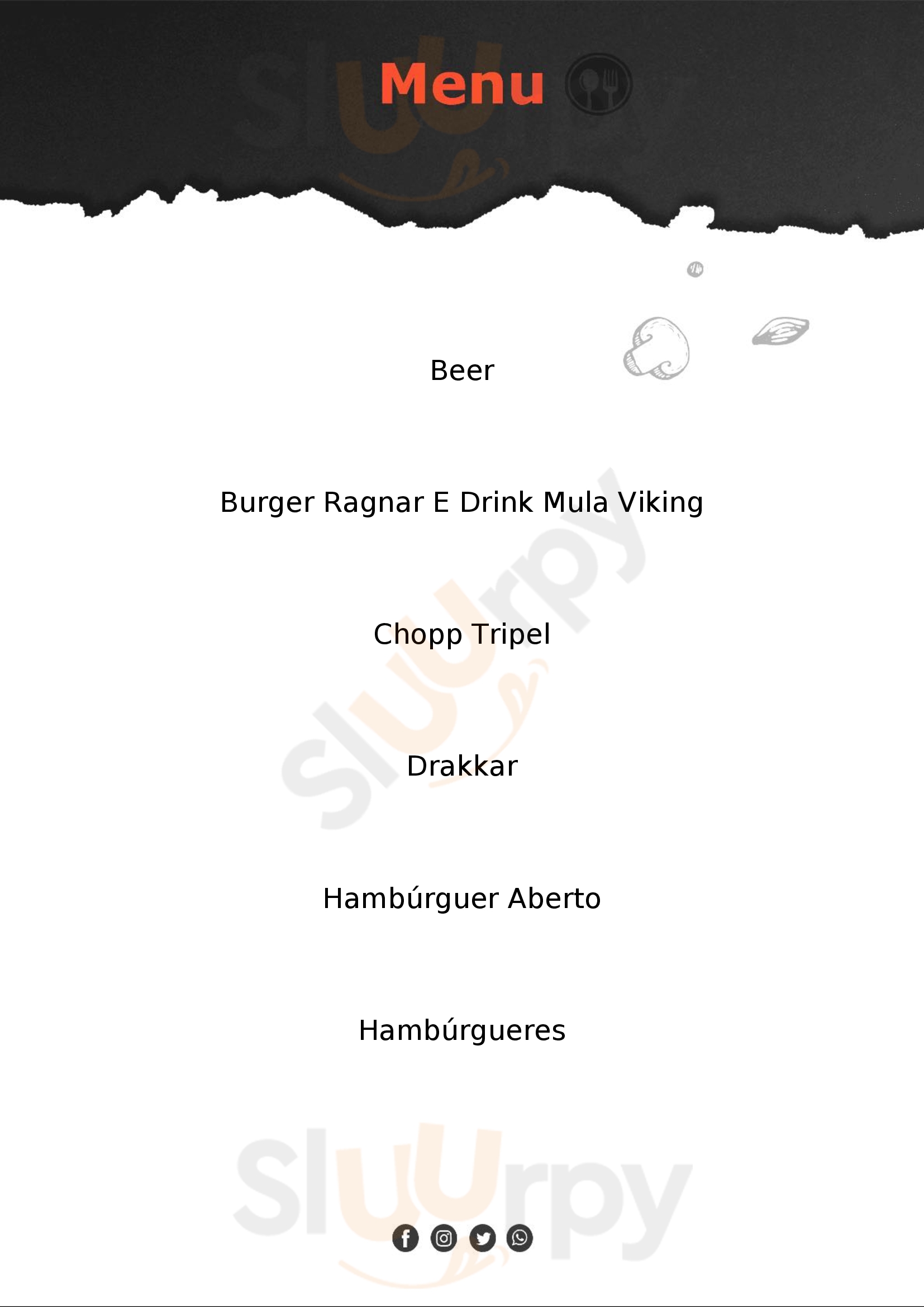 O Viking, Hamburguer E Chopp Artesanal Florianópolis Menu - 1