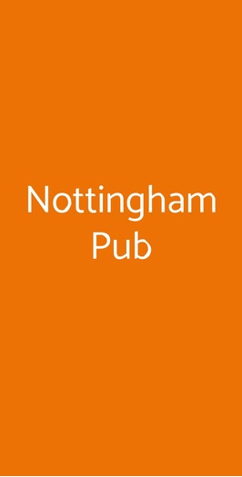 Nottingham Pub, Napoli