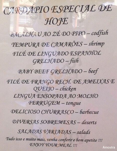 Aipo & Aipim Copacabana 1 Rio de Janeiro Menu - 1