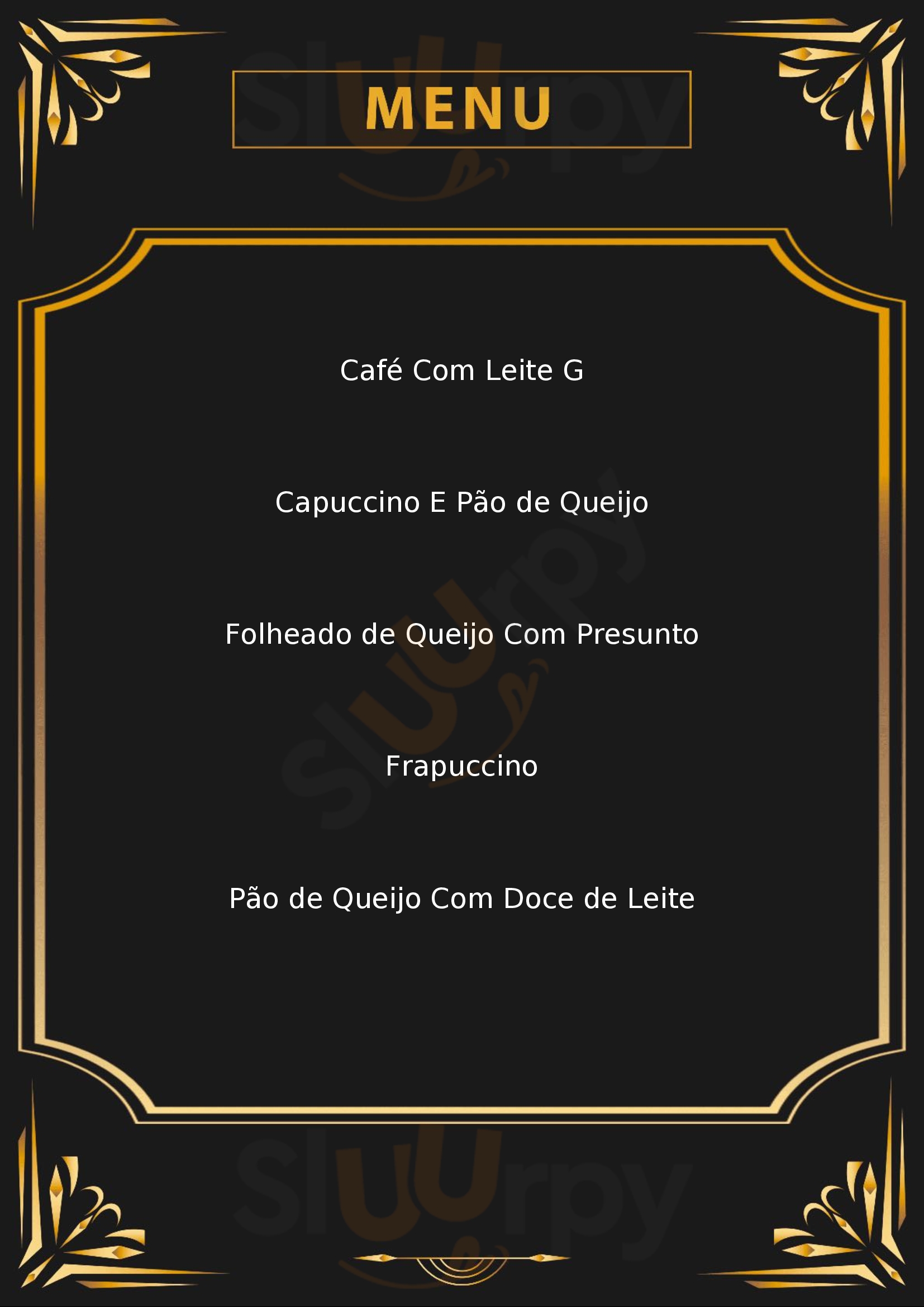 Menu Fuudies - Casa Do Pao De Queijo