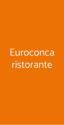 Euroconca, Conca dei Marini