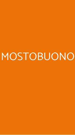 Mostobuono, Napoli