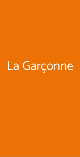 La Garçonne, Napoli