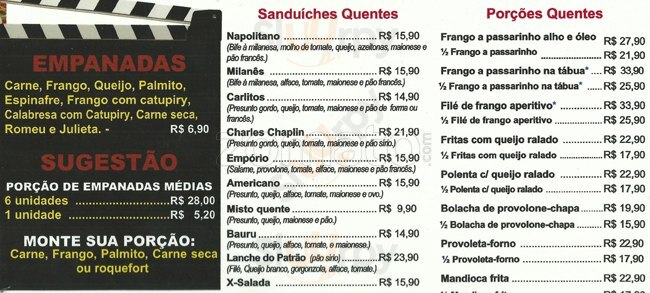 Empanadas Bar São Paulo Menu - 1