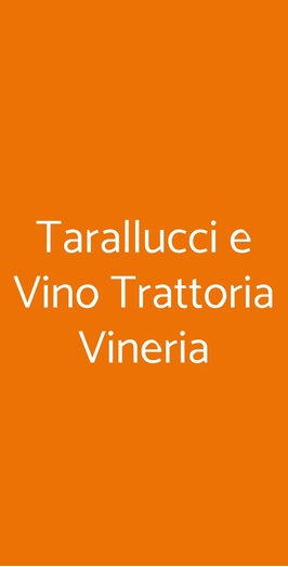 Tarallucci E Vino Trattoria Vineria, Camerota