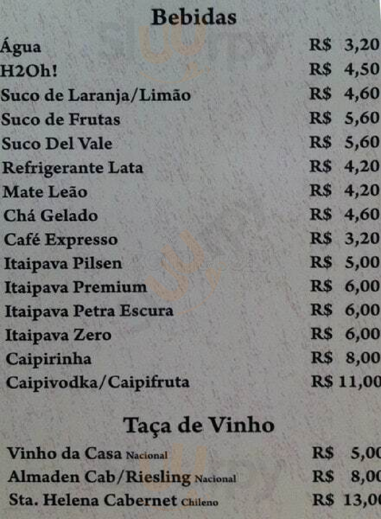 Restaurante Temperarte Rio de Janeiro Menu - 1