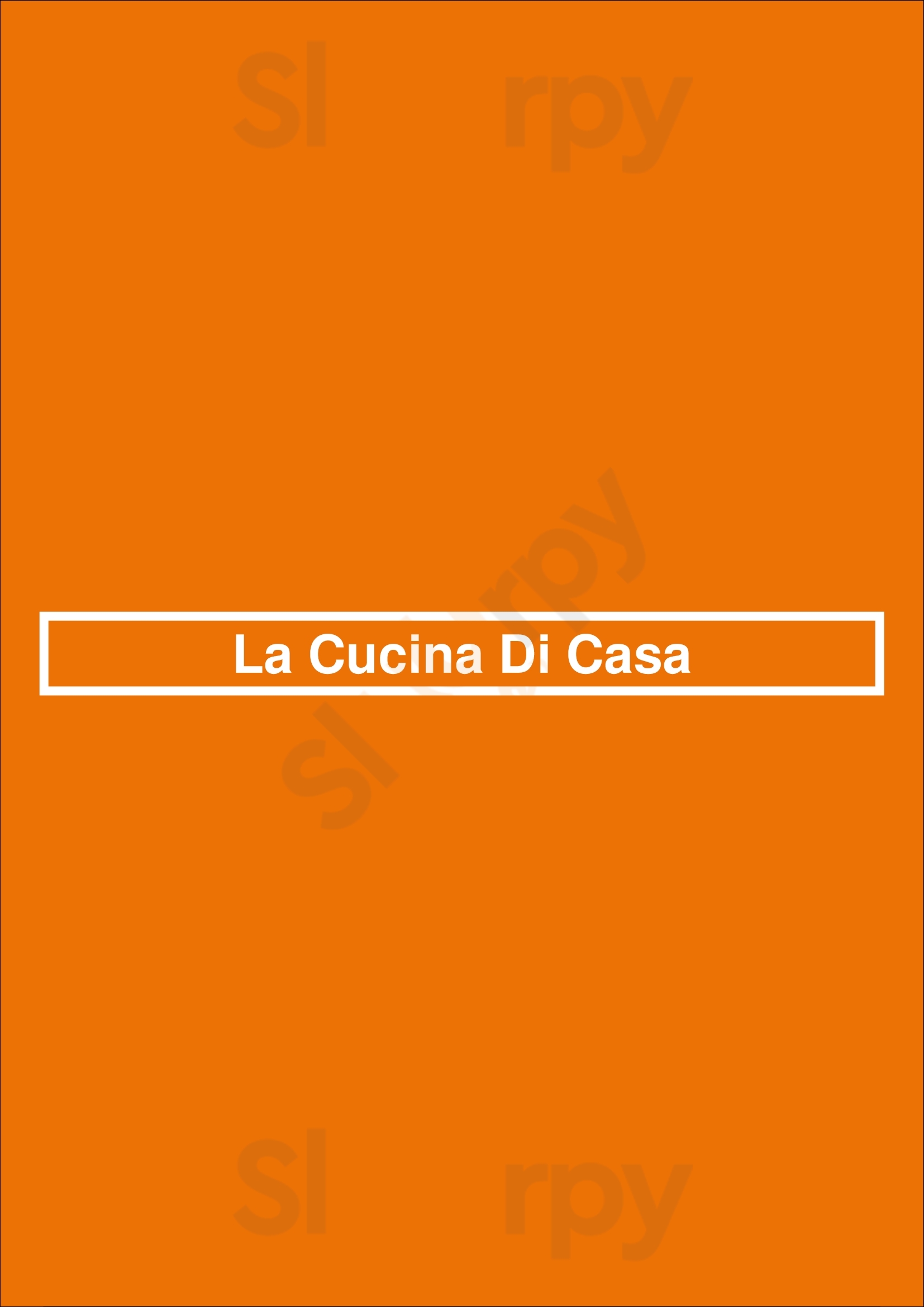 La Cucina Di Casa São Paulo Menu - 1