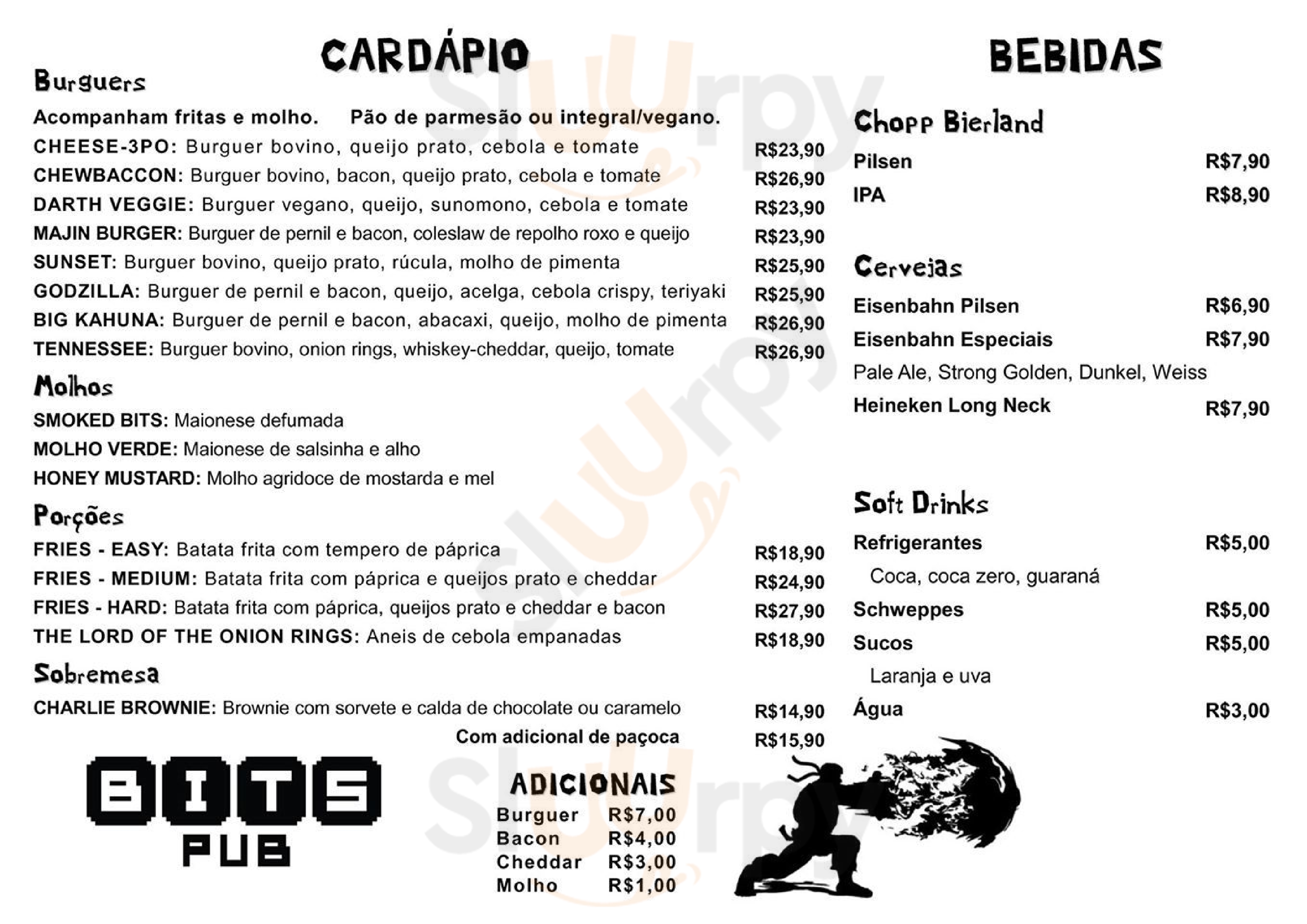 Bits Pub Florianópolis Menu - 1