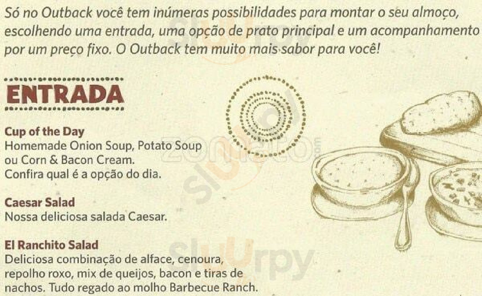 Outback Steakhouse - Shopping Aricanduva São Paulo Menu - 1