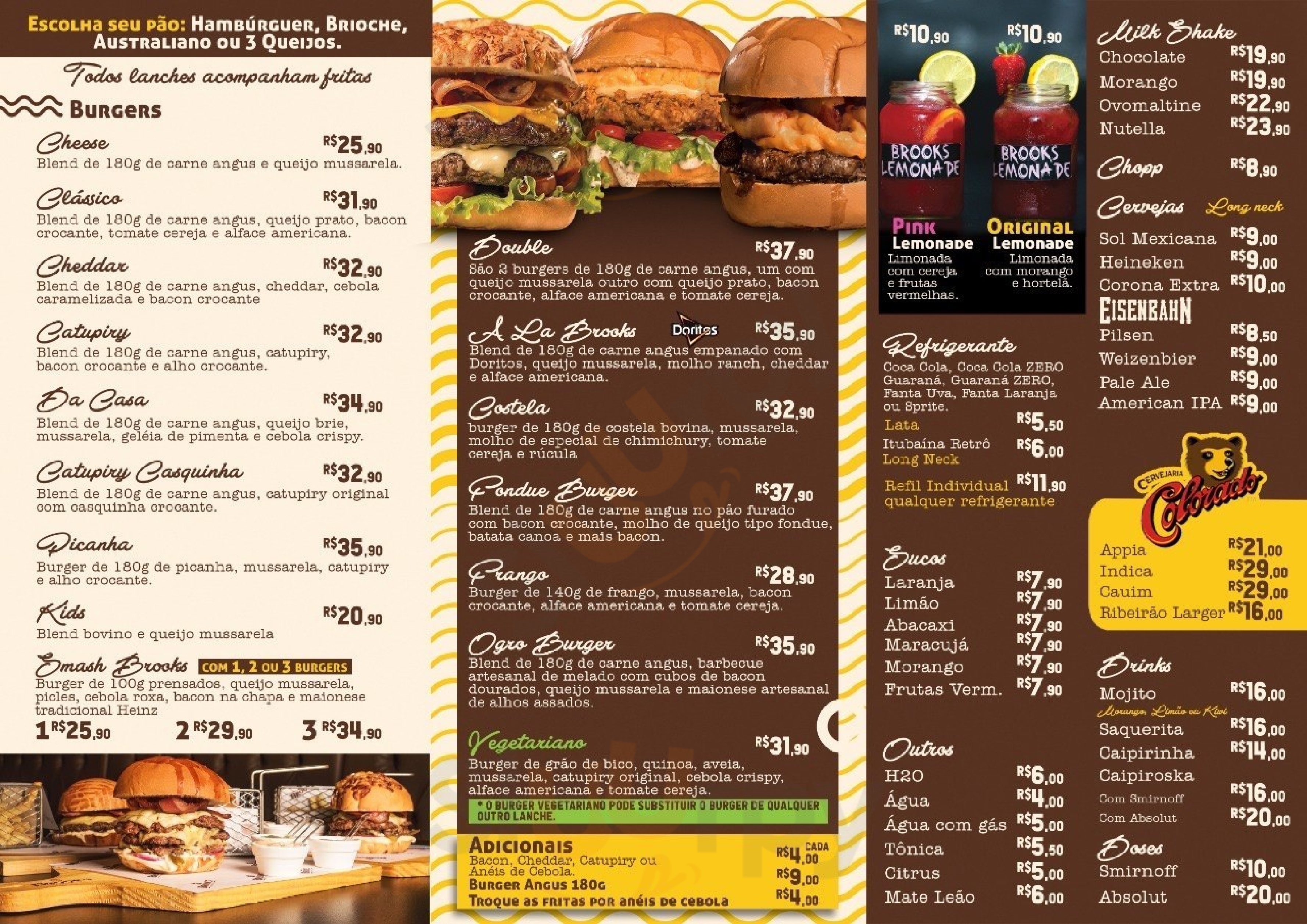 Brooks Hamburgueria Ribeirão Preto Ribeirão Preto Menu - 1