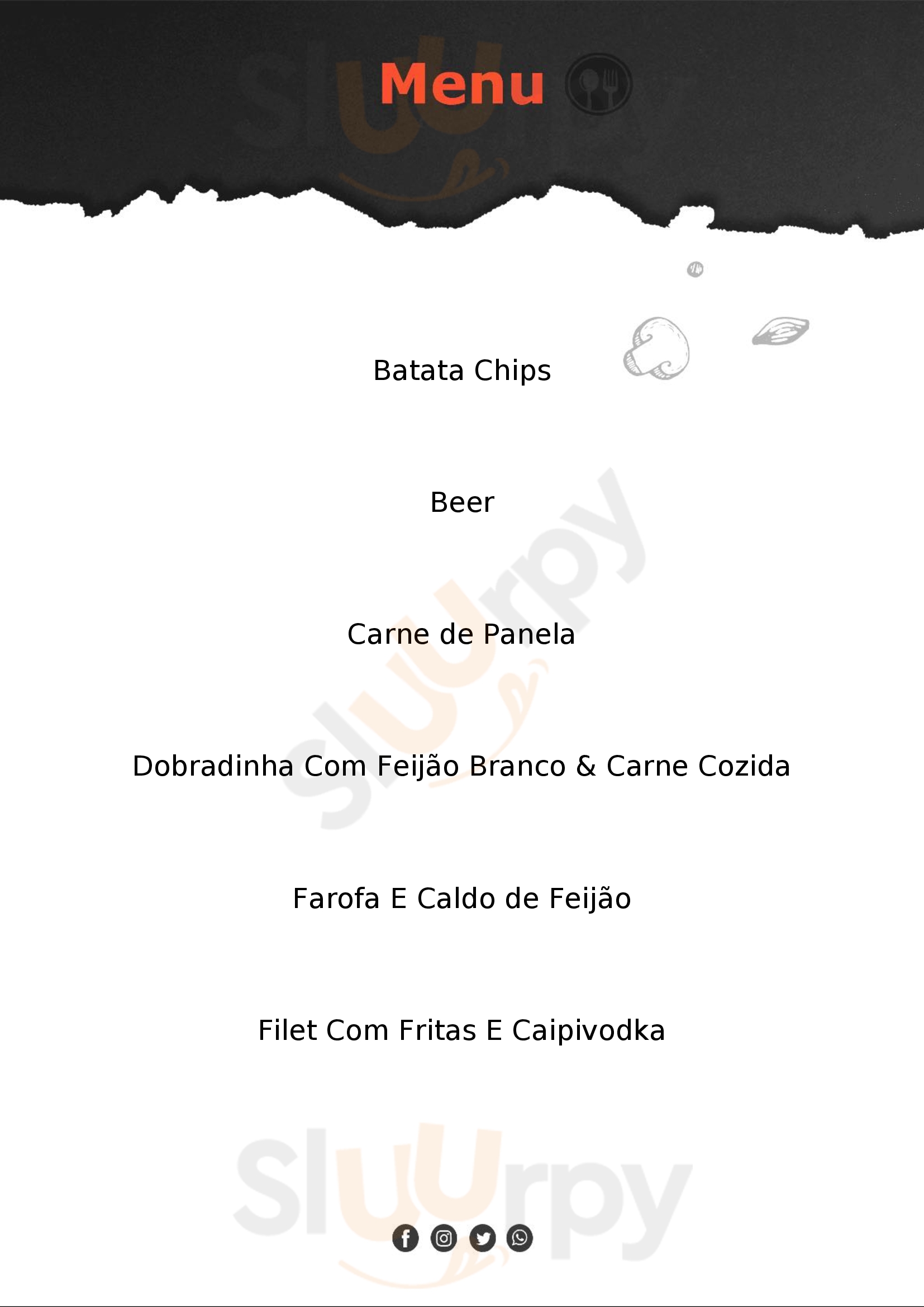 Bar Do Bigode Belo Horizonte Menu - 1