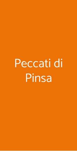 Peccati Di Pinsa, Salerno