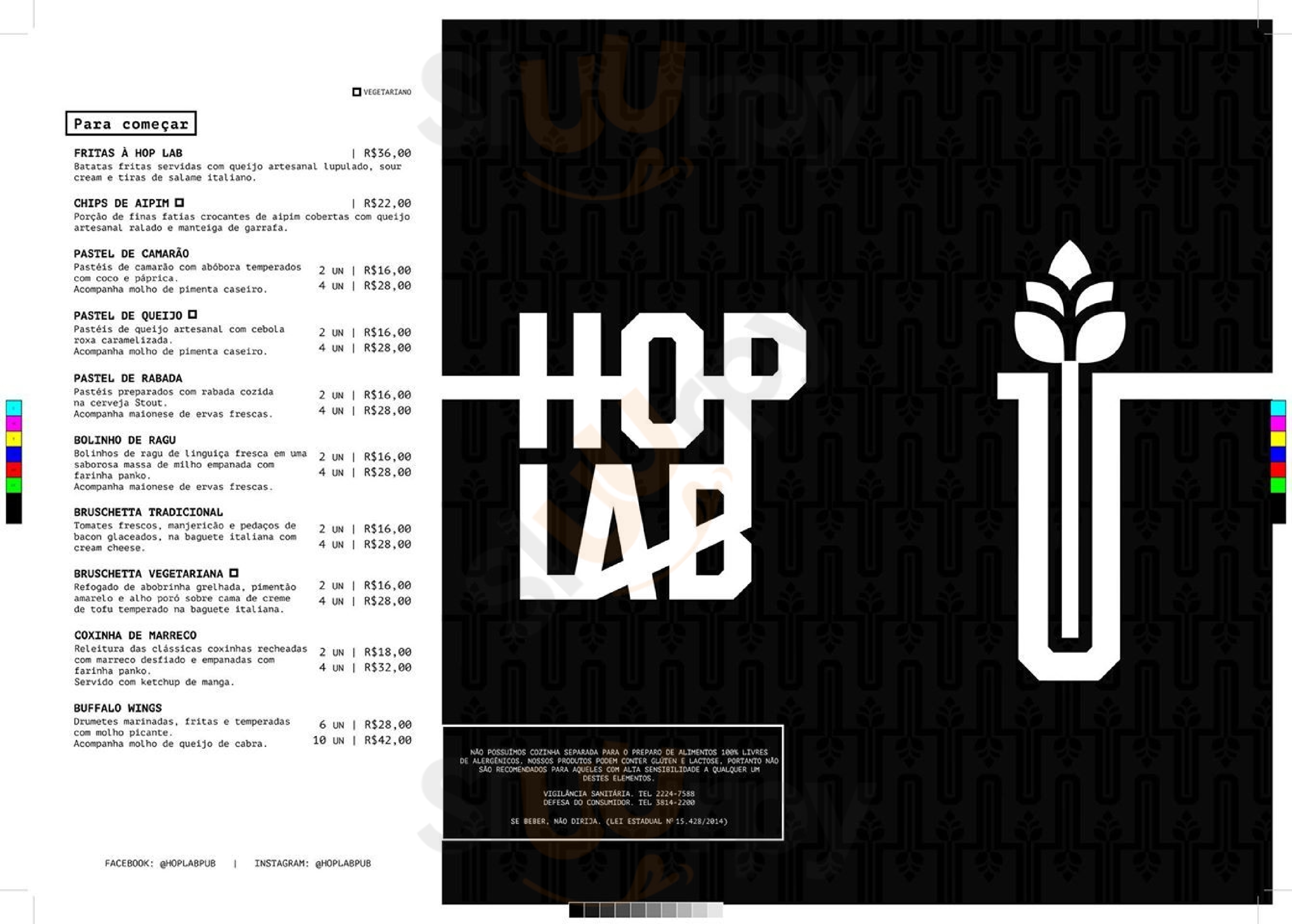 Hop Lab Rio de Janeiro Menu - 1