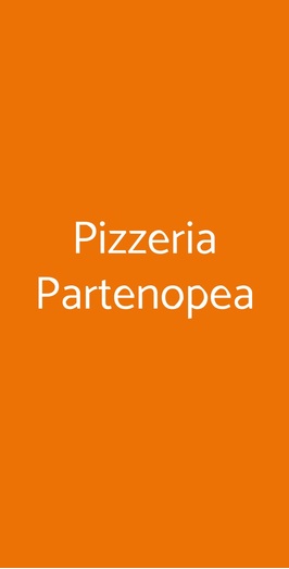 Pizzeria & Trattoria Partenopea, Napoli