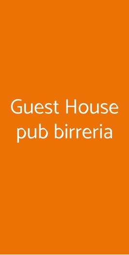 Guest House Pub, Napoli