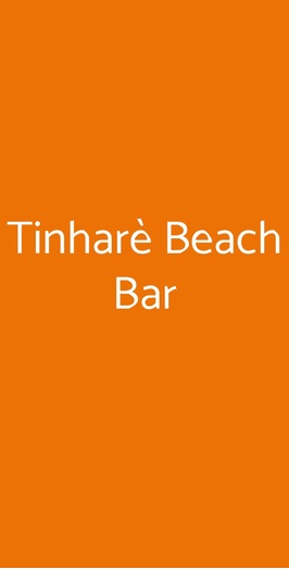 Tinharè Beach Bar, Cattolica