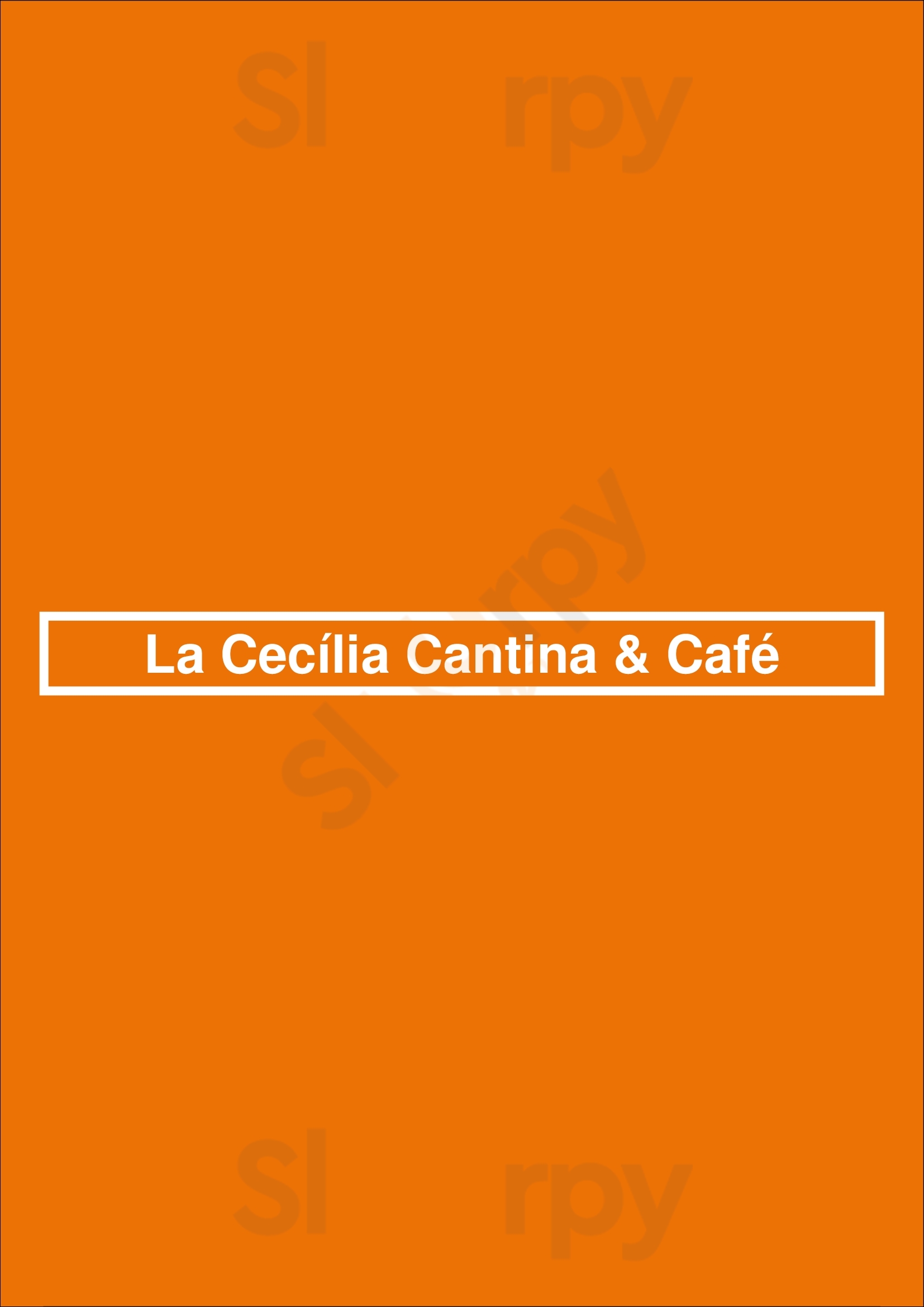La Cecília Cantina & Café Curitiba Menu - 1
