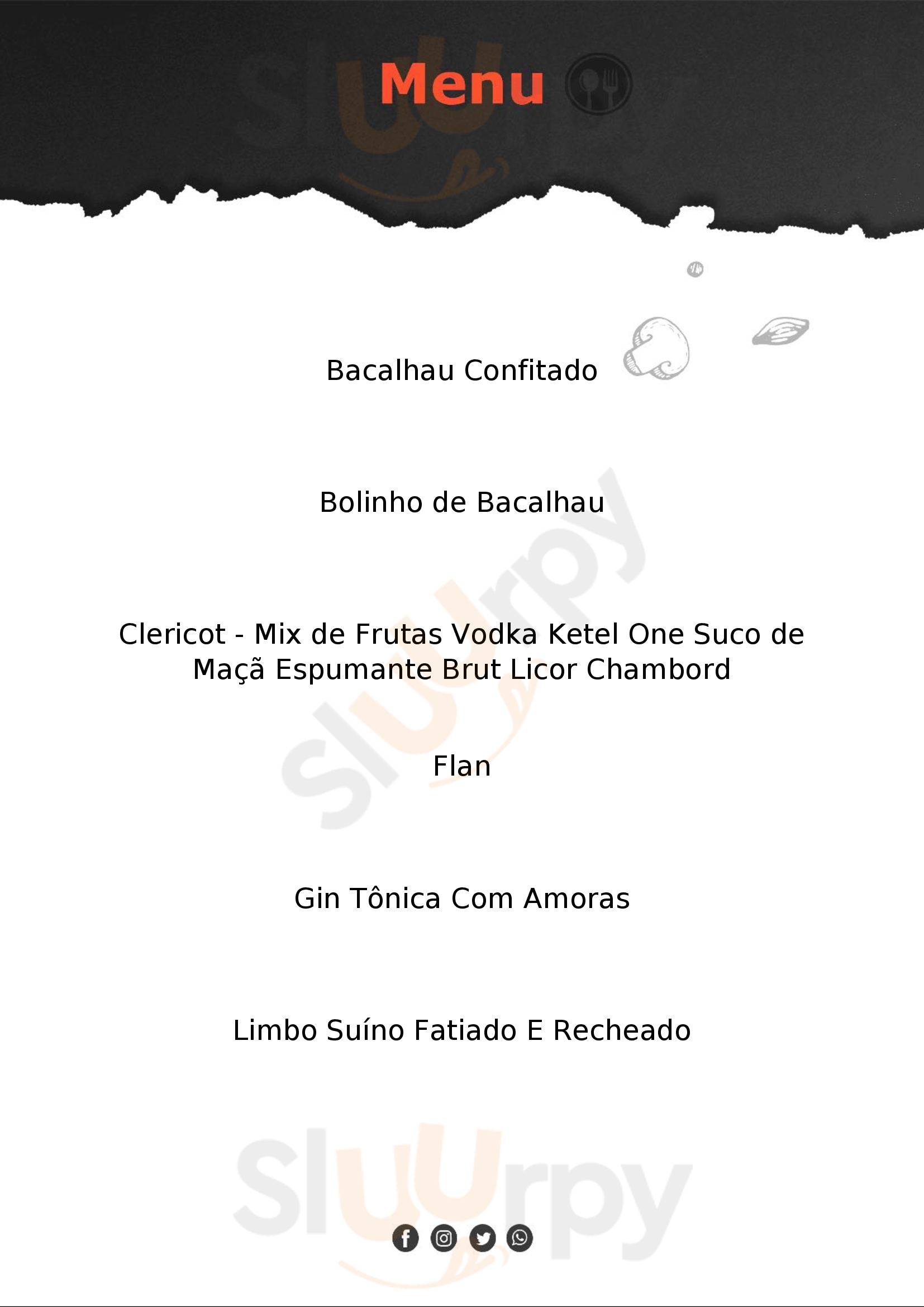 Atracado Brasília Menu - 1