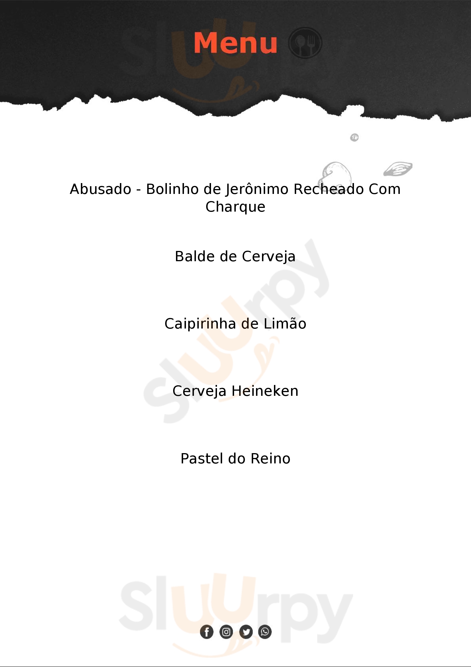 Burburinho Recifebar Recife Menu - 1