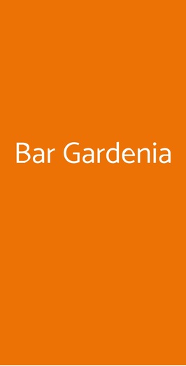 Bar Gardenia 5, Bologna