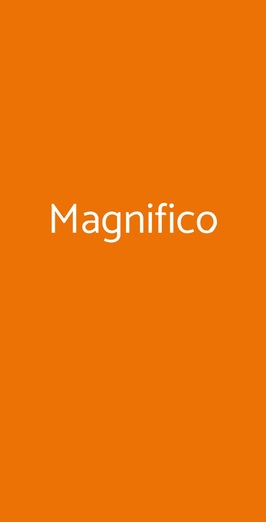 Magnifico, Bologna