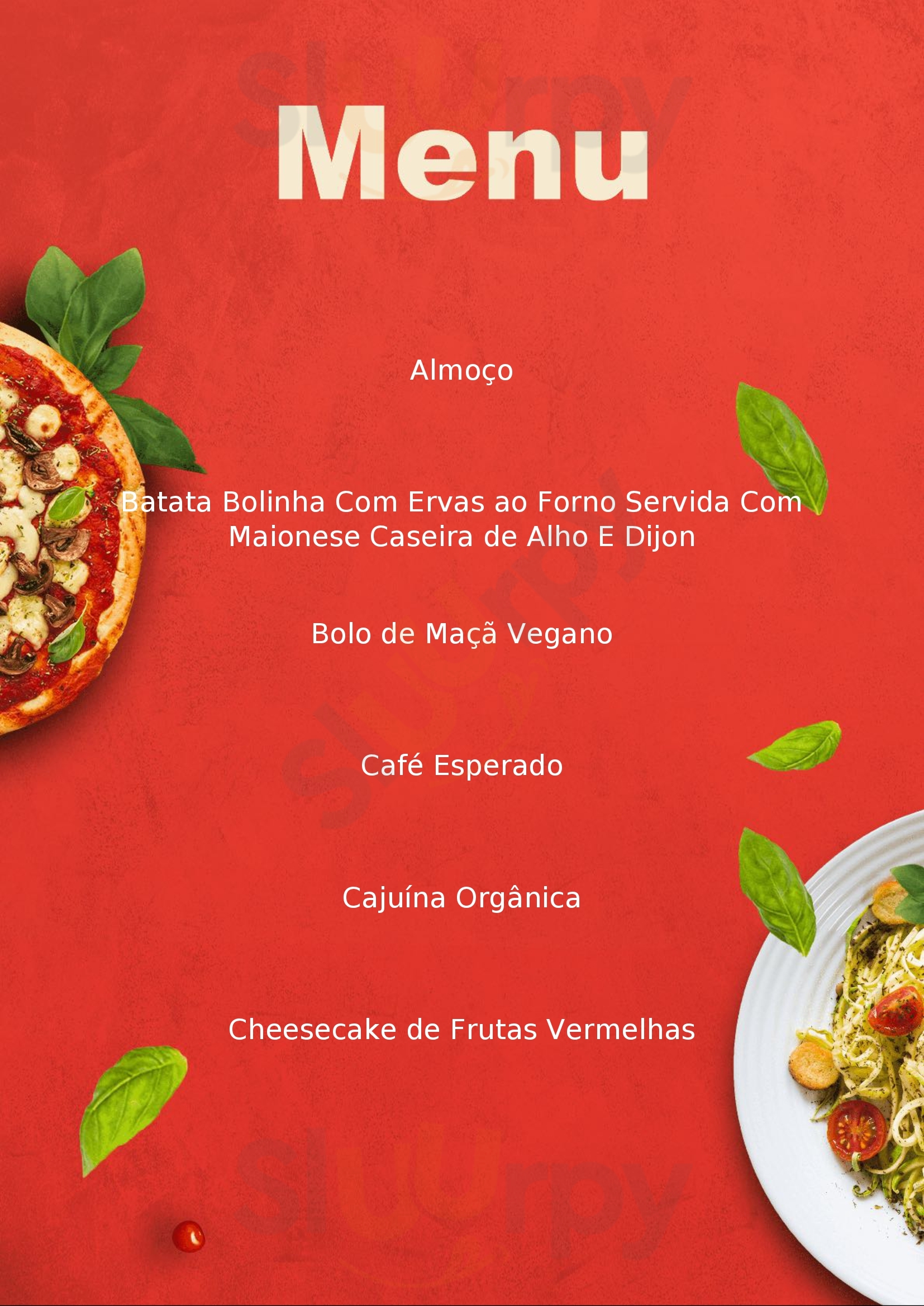 Menu Fuudies - Verde Lima