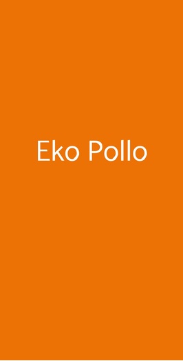 Eko Pollo, Bologna