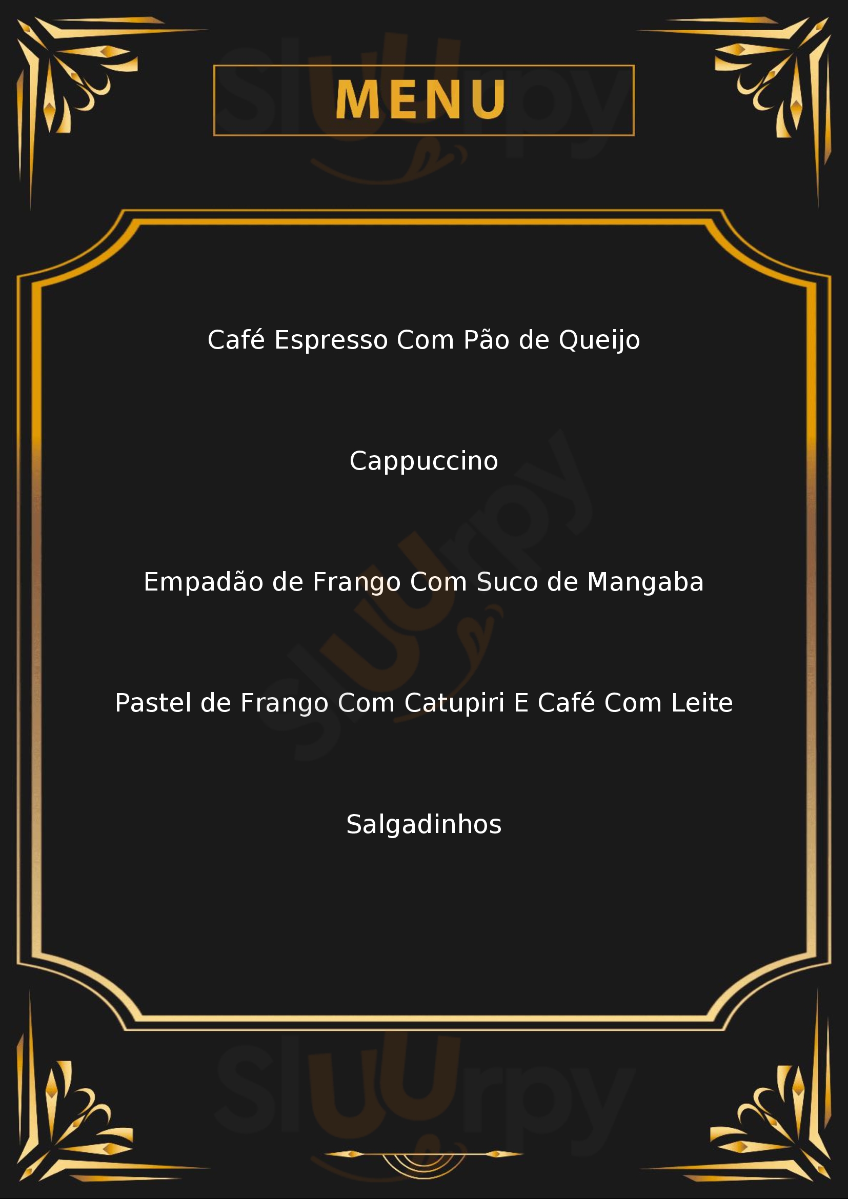Café Mosteiro Recife Menu - 1