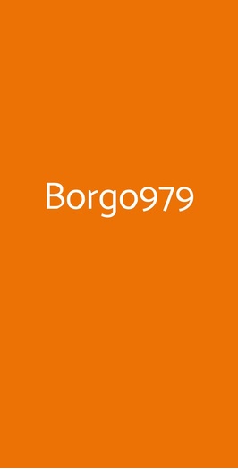Borgo979, Bologna