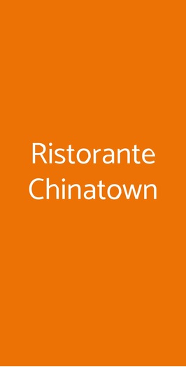 China Town, Rimini