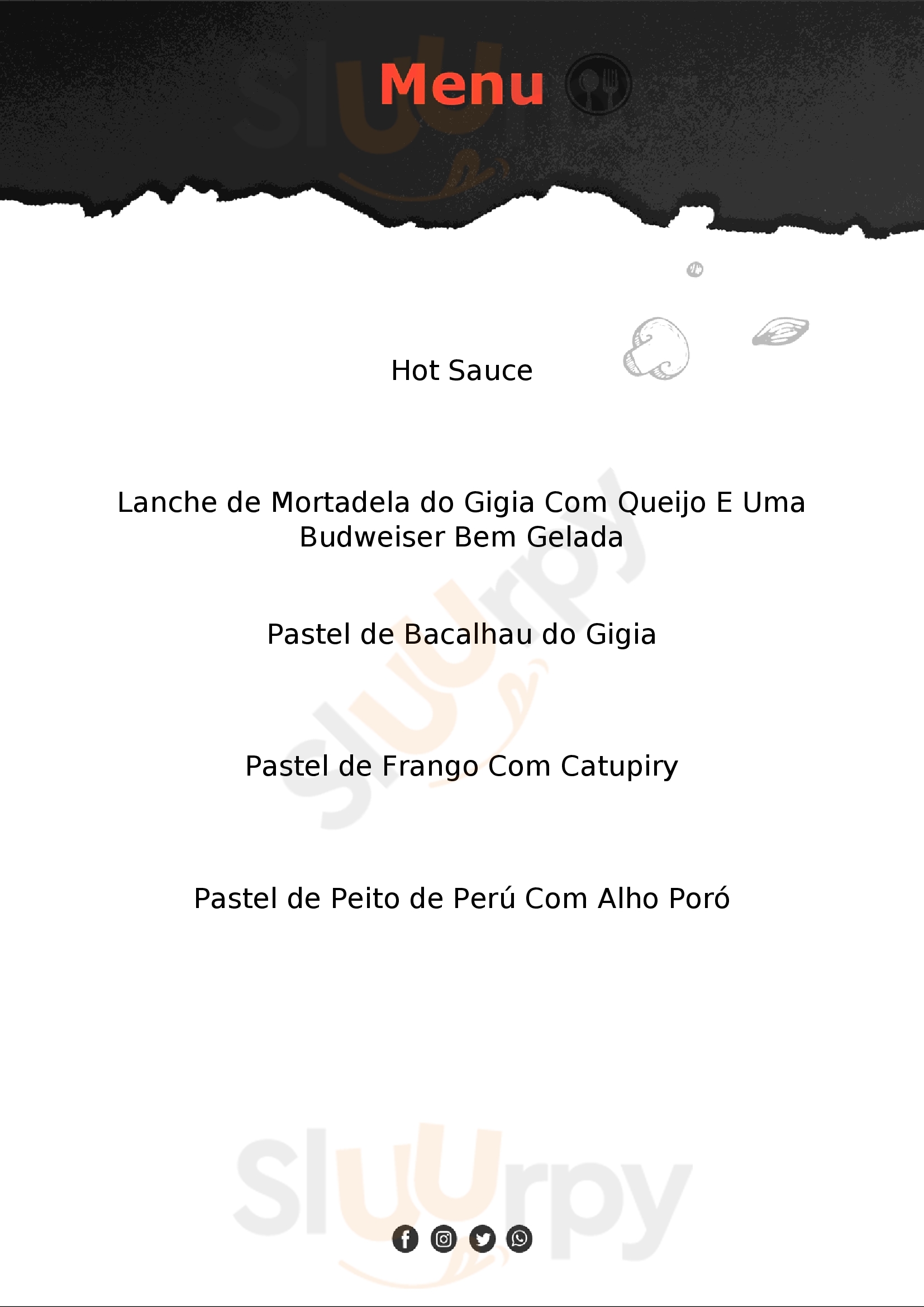 Pastel Gigia São Paulo Menu - 1