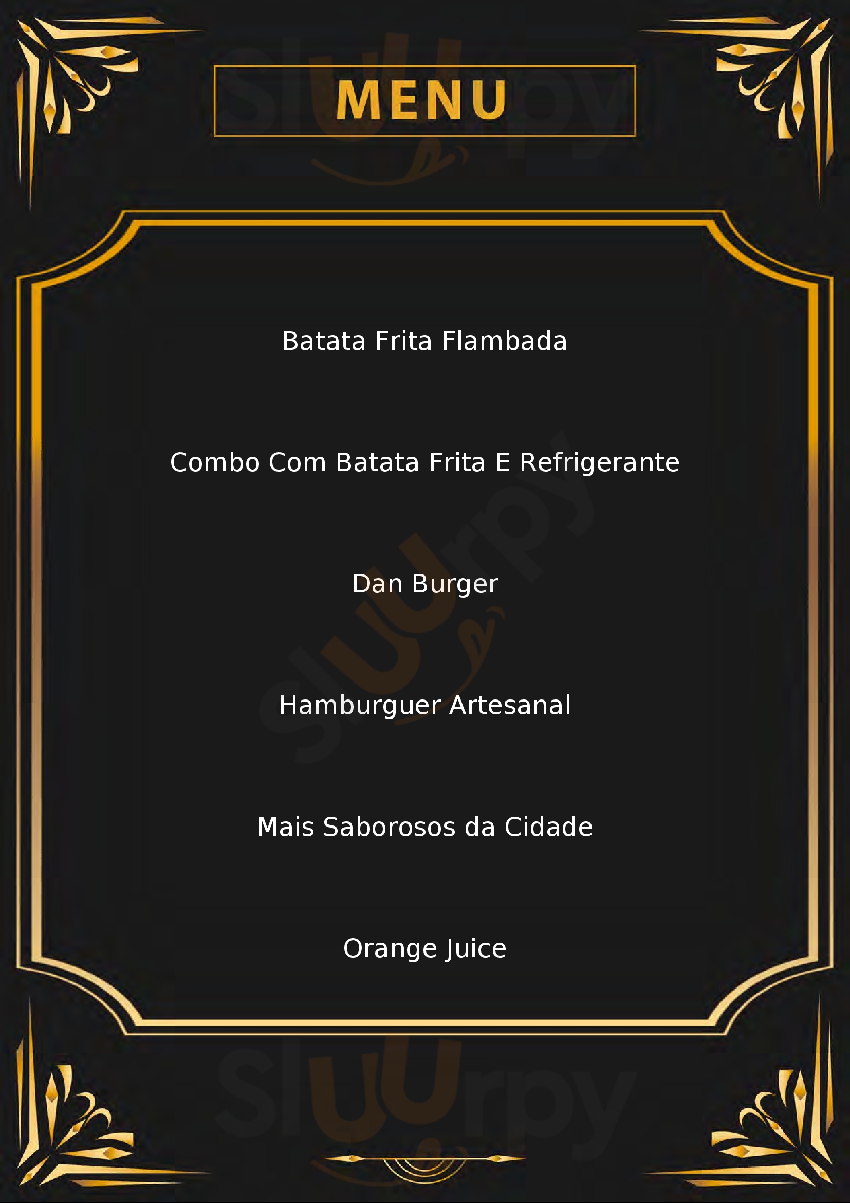 Dan Burger Palmas Menu - 1