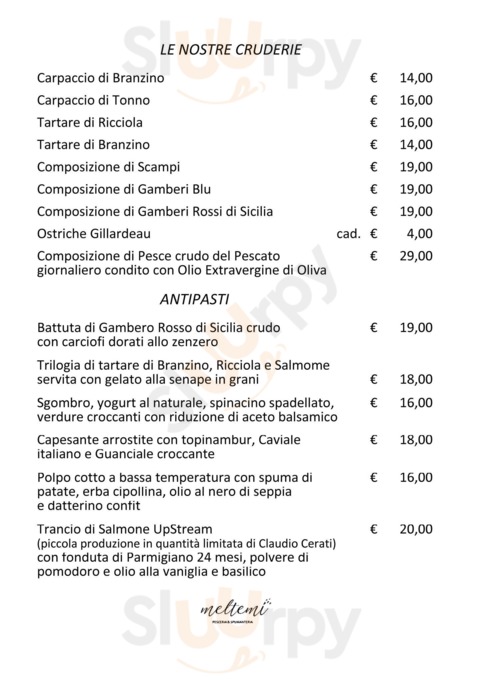 Meltemi Pesceria E Spumanteria, Parma