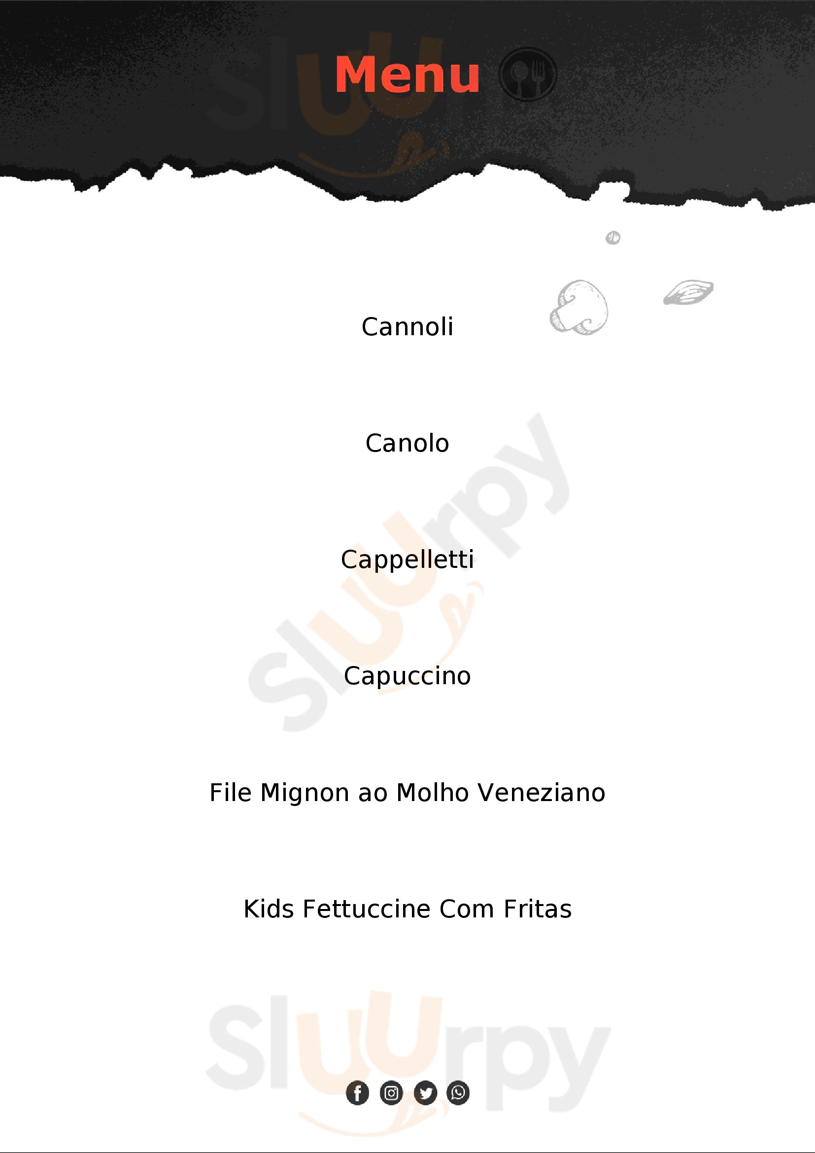 Origini Pastificio Goiânia Menu - 1